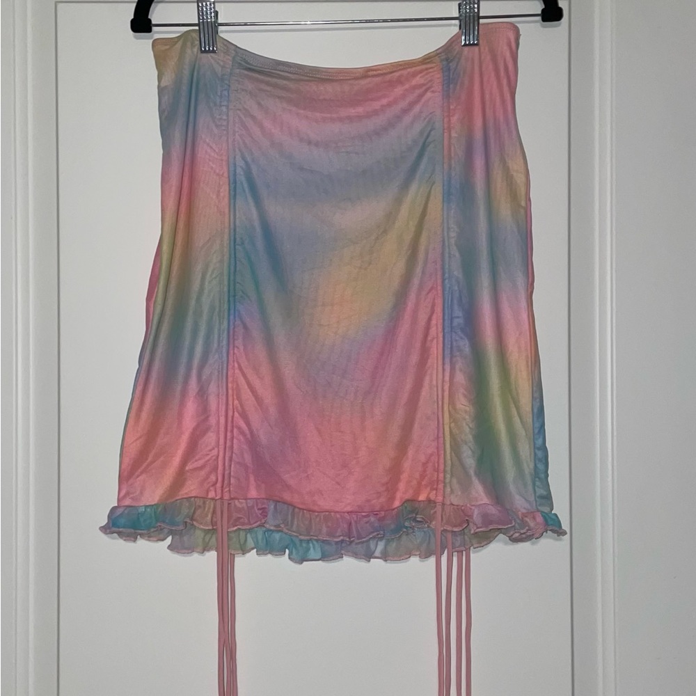 *SOLD OUT* Spreading Kindness Mesh Skirt - Picture 3 of 10